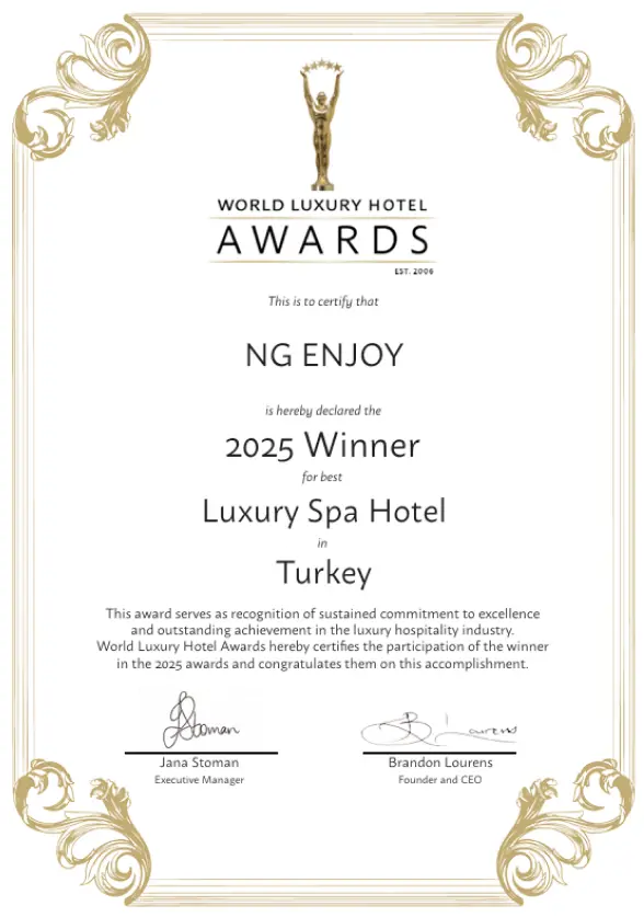 Ng Hotels Odullerimiz Enjoy Luxury Spa Hotel