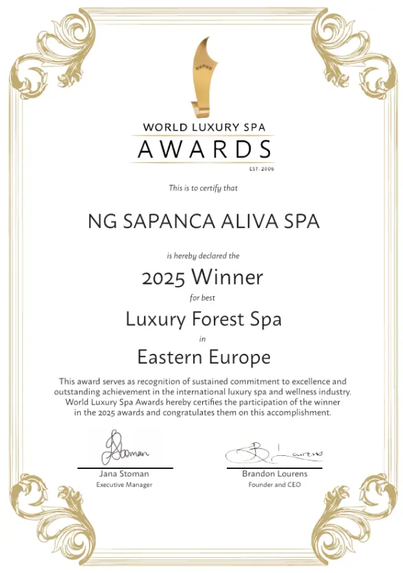 Ng Hotels Odullerimiz Sapanca Luxury Forest Spa