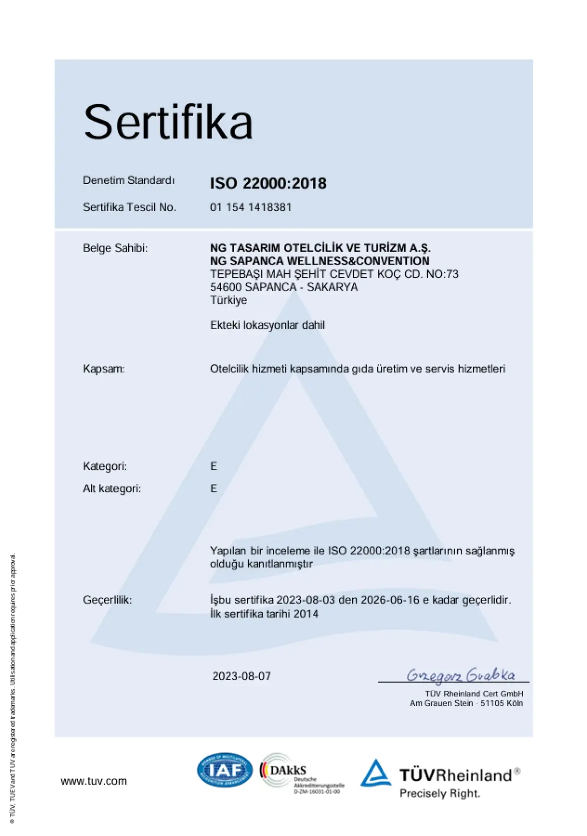Iso 22000