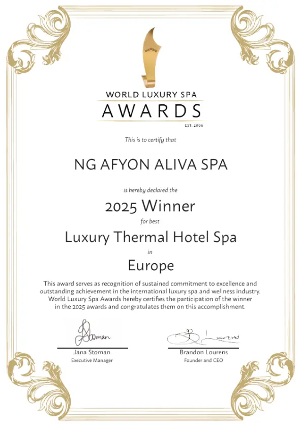 Ng Hotels Odullerimiz Afyon Luxury Thermal Hotel Spa